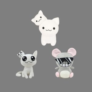 mewgenics plushies 3pcs